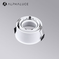 Downlight LED encastré rotatif IP65 75mm, étanche, 355°, GU10, pour salle de bain, cuisine, salon, éclairage intérieur