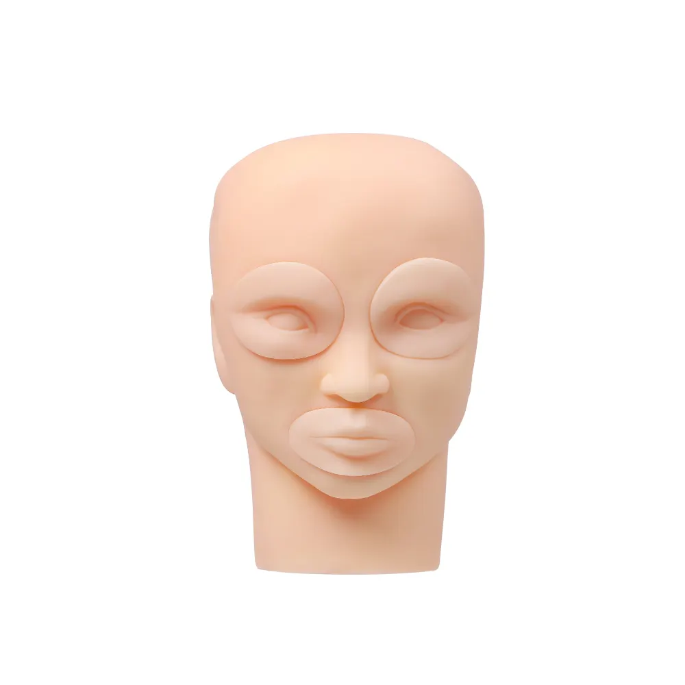 Charme Prinses Permanente Make-Up Ta521 Verwijderbare Siliconen Mannequin Training Hoofd Model
