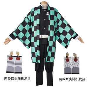18 styles de vêtements Demon Slayer <span class=keywords><strong>Tanjiro</strong></span> Nezuko Cosplay Anime japonais Cadeaux d'Halloween et de Noël Costumes d'anime - Product Image 6