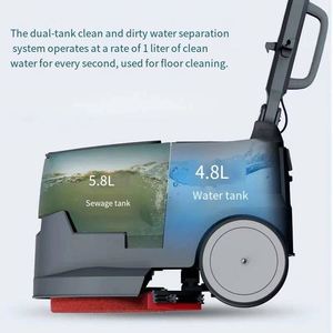 Small Automatic Handheld Scrubber Cleaning <b>Machine</b> Waste Treatment Machinery - Product Image 2