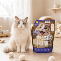 100% Pasir Kucing Tofu Alami Ramah Lingkungan Dapat Dibuang di Toilet Pasir Pembersih Otomatis Berbagai Aroma Pasir Kucing Tofu Perawatan Kucing Premium