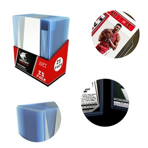 Portacarte Semirigidi Protectodon - 50 Pezzi, 84x123 Mm, Per Carte Sportive E Da Collezione, 250 Micron, Protettivi