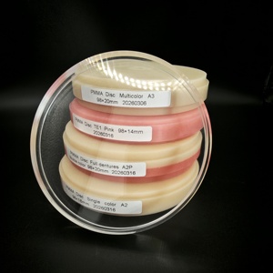 Disco/Placa Transparente de PMMA de 98 mm <span class=keywords><strong>para</strong></span> Fresado CAD/CAM, <span class=keywords><strong>para</strong></span> Corona Temporal - Product Image 2