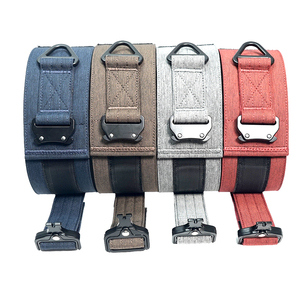 7cm <b>Wide</b> Heavy Duty Nylon Tactical Dog Collar Luxury Metal Buckle Durable Adjustable Pet Collar for Large Breeds - Product Image 4