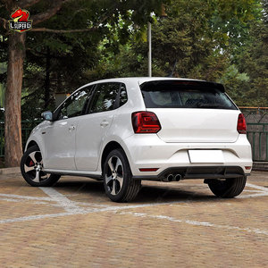 Body kit stile GTI per <span class=keywords><strong>Volkswagen</strong></span> <span class=keywords><strong>POLO</strong></span> <span class=keywords><strong>2015</strong></span> con paraurti anteriore labbro posteriore diffusore minigonne laterali - Product Image 5