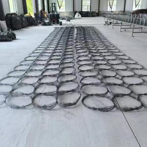 Barrière anti-char MZP Putanka en <span class=keywords><strong>fil</strong></span> d'acier, maille enroulée en spirale, <span class=keywords><strong>fil</strong></span> de tressage en spirale, barrière sécurisée discrète - Product Image 4