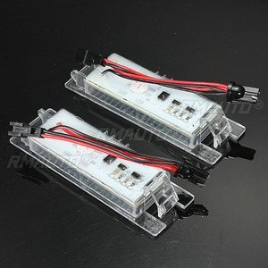 2 ชิ้น 18 LED ไฟป้ายทะเบียนรถยนต์สำหรับโอเปิ้ล/วอกซ์ฮอล/คอร์ซา/ซาฟิรา ไร้ข้อผิดพลาด 7000K - Product Image 2