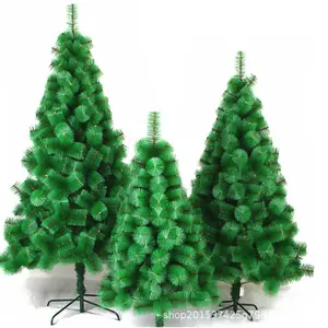 グリーンスリム人工Ledクリスマスツリーデコレーション180cmPEPVC人工屋外パーティークリスマスツリー