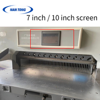 Máquina Cortadora de Papel Automática Nantong4 920/1300, Sistema de Control por Computadora, Sistema Servo, 1 Año de Garantía, Estado: Nuevo