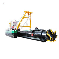 Cutter Dredger River Sea Machine Machines minières Mini drague pour navire d'aspiration de sable de navires d'or