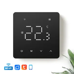 Beok Touchscreen Thermostaat Open Venster Detectie Modus Kamertemperatuur Controller Vloerverwarming Thermostaten