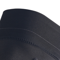Genouillère de protection élastique en tricot avec coussinet rotulien en silicone pour le basketball, le fitness et le sport – Fabrication chinoise