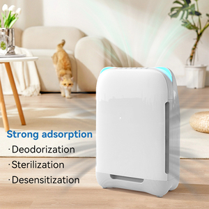 <span class=keywords><strong>Purificateur</strong></span> <span class=keywords><strong>d</strong></span>'<span class=keywords><strong>air</strong></span> intelligent WiFi portable en plastique avec filtre à charbon actif et <span class=keywords><strong>HEPA</strong></span>, contrôle par application, idéal <span class=keywords><strong>pour</strong></span> les chambres <span class=keywords><strong>d</strong></span>'animaux <span class=keywords><strong>allergiques</strong></span> - Product Image 3