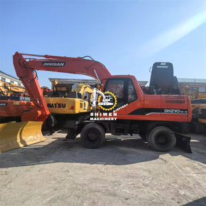 รถขุดล้อยางมือสอง Doosan DH210W-9ภาพวาดต้นฉบับ DH140W DH150W DH210W รถขุด Doosan โรงงาน Shiwen - Product Image 2