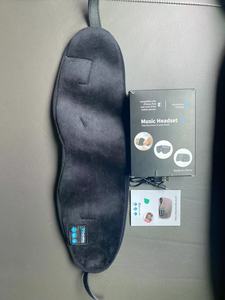 Masque de nuit musical, avec dents bleues, sans fil, masque de nuit avec son, casque 3D, masque pour les yeux, haut-parleur - Product Image 6