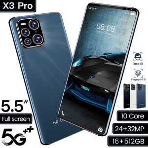<span class=keywords><strong>X3</strong></span> Pro Smartphone Android 10 con Schermo Grande da 5,5 Pollici, 16GB+512GB, 5G Sbloccato, Schermo H-DScreen, Cellulare Triple SIM - Product Image 5