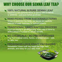 Tisane De Séné 100% Daun Utuh Murni Organik Meningkatkan Pencernaan & Meredakan Sembelit