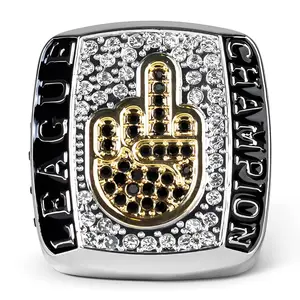 Personnalisé Fantasy Football Basketball Sports Usssa Baseball Championship ring Softball Volleyball Team Champions Ring