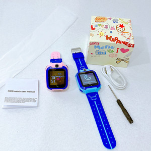 Q12B Kids Kids 2G <strong>SIM</strong> <strong>Card</strong> Phone Video SOS LBS Tracker Waterproof Smart <strong>Watch</strong> Smart <strong>Watch</strong> - Product Image 3
