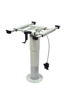 Top-rated Silver Gray Aluminum Lifting <strong>Table</strong> Leg With Four-way Translation Frame For Motorhome - Product Image 2