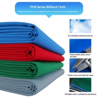 Nappe de billard PNS - Fantasy Nine-Ball Quick Cloth, couleurs bleu/rouge/vert, fournitures de billard Kailun & Nibu