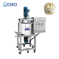Machine industrielle ESKO pour la fabrication de mayonnaise, crème cosmétique, pommade, désinfectant, homogénéisateur, cuve de mélange