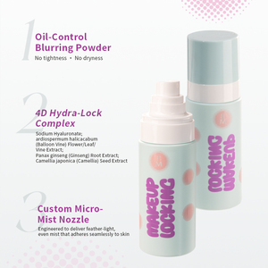 BM cosmétiques longue durée visage maquillage blanchissant rosée mat étanche réglage pulvérisation contrôle de l'huile translucide - Product Image 3