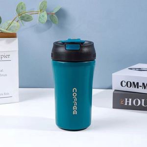 30Oz 304 Stainless Steel Vacuum Insulated Travel Tumbler Straw Foldable Design Suction Tube Eco-Friendly <b>Reusable</b> Coffee <b>Cup</b> for - Product Image 2