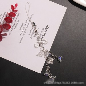 Mengda nuovo ciondolo a Bellflower traforato portachiavi accessorio creativo farfalla in metallo accessorio Cover per cuffie - Product Image 6