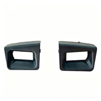 Décoration de plaque d'immatriculation arrière en ABS pour Jetour Traveler T2 2023-2026 OE F26-2804503, pièces de style automobile texturées mates