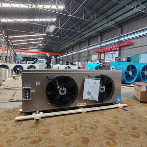 เครื่องทำความเย็นแบบระเหยด้วยอากาศพร้อมมอเตอร์ประสิทธิภาพสูงสำหรับห้อง<span class=keywords><strong>เย็น</strong></span>แบบวอล์คอิน ทำจากสแตนเลส - Product Image 1