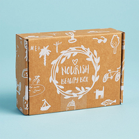Promotion Carton d'Emballage pour Livraison Boîte en Carton Ondulé avec Logo Imprimé Personnalisé Très Rigide Boîte Avion en Carton Ondulé