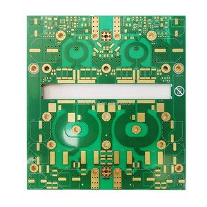 Produttore di PCB Multistrato Personalizzati, PCB ad Alta Frequenza <span class=keywords><strong>Rogers</strong></span> 4350B, Circuito Stampato con Mezzo Foro e Placcatura in Oro, Servizio PCBA - Product Image 1