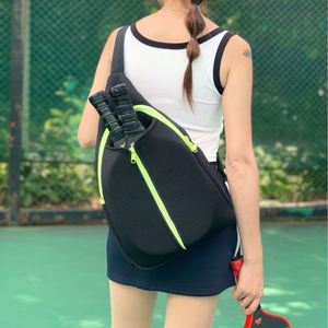 Ready-Made Waterproof Perforated Crossbody <b>Bag</b> for Men and Women Convenient Outdoor Sports Design for Pickleball Rackets - Product Image 1