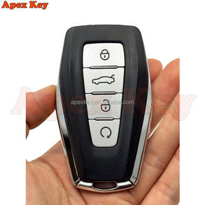 Carcasa de Llave de Coche Negra de 4 Botones, Material ABS, para Geely Global Kulrey Hawk GX7 Okavango Coolray X6 Geometry C Emgrand - Product Image 6