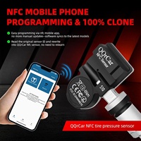 Capteurs TPMS universels 315/433 MHz programmables NFC, clonage à 100 %, aucun outil de programmation requis, pression des pneus