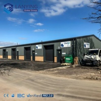 Atelier en structure métallique préfabriquée certifié CE, entrepôt industriel, fabricant de bâtiments métalliques, hangar de stockage