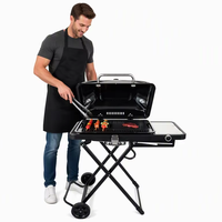 Barbecues coréens portables pour l'extérieur, grils de camping, accessoires de barbecue