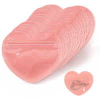 Bolsa de embalaje transparente de joyería pequeña con cierre de cremallera de Pvc transparente reutilizable al por mayor para almacenamiento de accesorios de pendientes