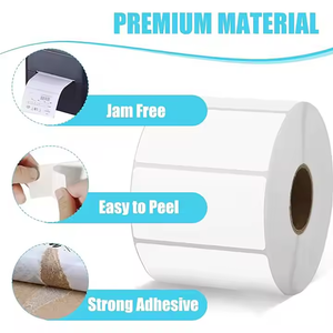 Etichetta di spedizione dell'indirizzo <span class=keywords><strong>Dymo</strong></span> LW compatibile 30373 22mm * 24mm etichetta di carta bianca nera 400 pz per uso <span class=keywords><strong>Dymo</strong></span> Label Writer personalizzato - Product Image 6