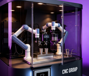 <span class=keywords><strong>Robot</strong></span> Expendedor de Café Automático Inteligente Cnc Group, Panel Táctil de 10 Pulgadas, Pago con Código <span class=keywords><strong>QR</strong></span> y Tarjeta, Autolimpieza, Acero Inoxidable, 1 Año de Garantía - Product Image 6
