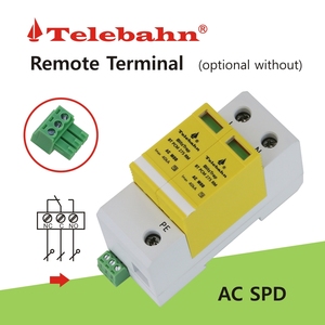 Telebahn AC <span class=keywords><strong>SPD</strong></span> 2P 120V 150V 10ka-20ka 20ka-40ka 30ka-60ka T2 DPS bảo vệ tăng áp bảo vệ Contra sobretensiones - Product Image 4