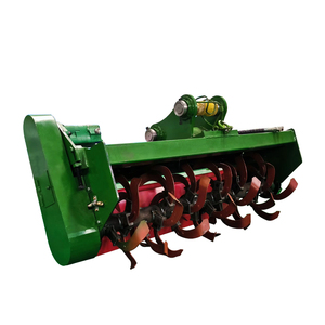 Rotocultivador montado en tractor - aflojamiento y cultivo del suelo de huertos - volteo de tierras en invernaderos - implementos agrícolas - Product Image 1