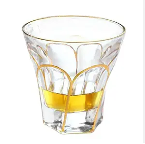Wholesale Old Fashioned Round Whiskey Drinking Glass Cup For Use In Bars