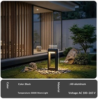 Lampe de jardin pour cour, étanche IP54, LED, à brancher, pour villas et jardins - Éclairage d'ambiance