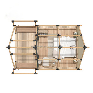 Tienda de Campaña Resistente a Tormentas, Refugio Ultraligero en Forma de W, Tienda de Camuflaje <span class=keywords><strong>Nomad</strong></span> Pro para Campamento al Aire Libre, Bosque, Montaña, Tundra - Product Image 5