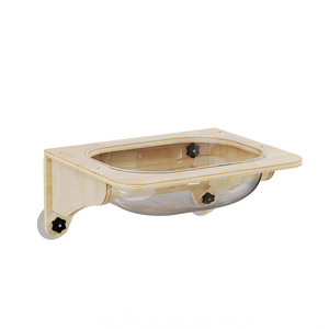เปลแมวแบบติดผนัง Paull Square Suction Cup ขนาด 85 มม. ไม่ต้องเจาะ ดีไซน์ทันสมัย - Product Image 5