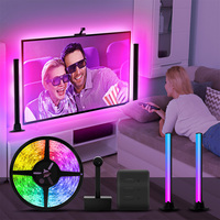 Lumière d'ambiance pour téléviseur intelligent LED, contrôlable par Alexa, Google Home, Yandex Alice, lumières intelligentes à commande vocale