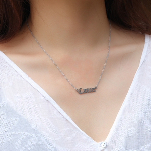 Vnox — collier en acier inoxydable pour femmes, chaîne avec pendentif - Product Image 3