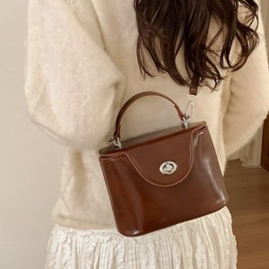 Nova Bolsa Feminina Mini Quadrada 2026 com Alça Superior e Transversal, Design Retrô com Fivela, Várias Cores para Uso Diário - Product Image 2